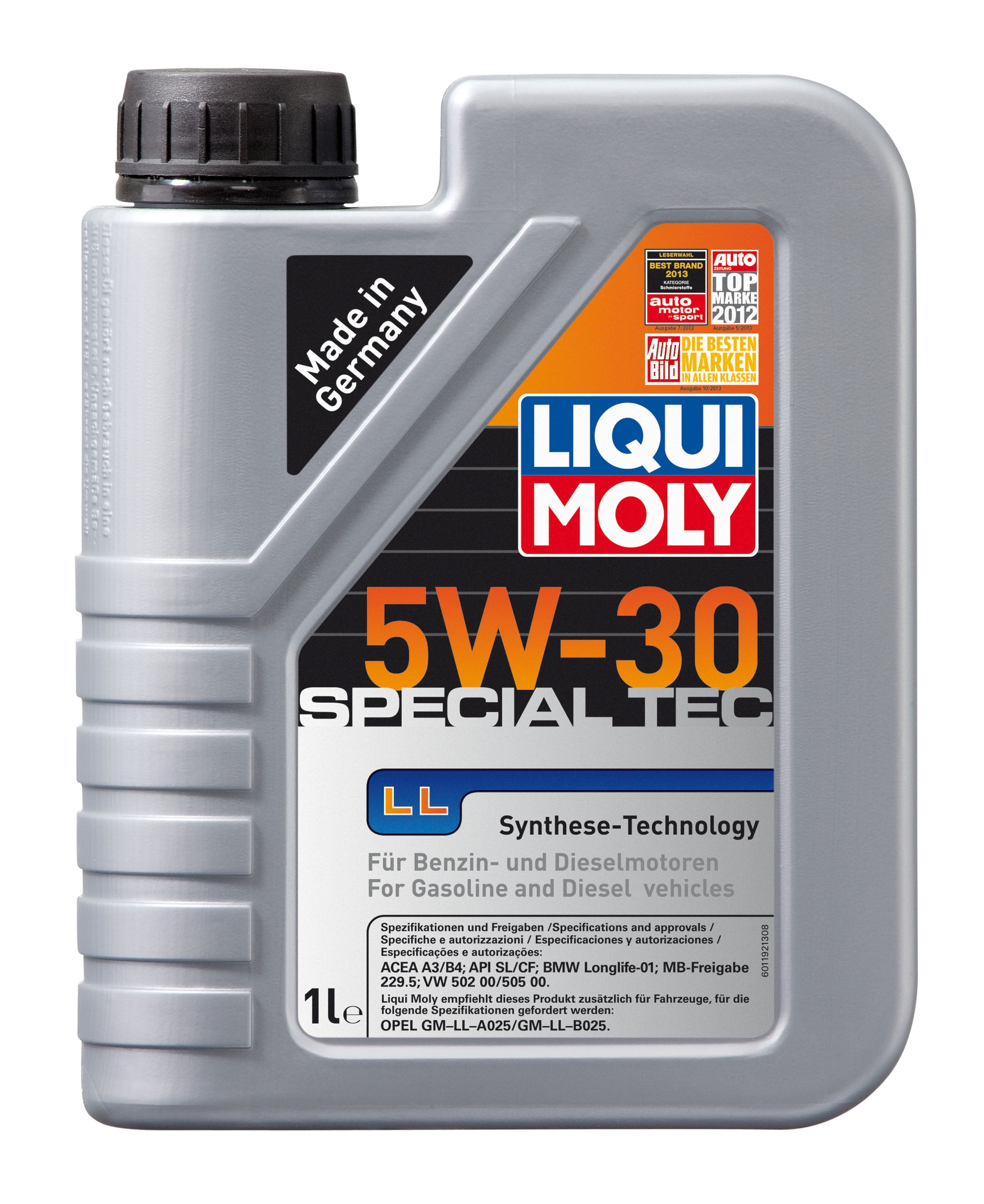 Купить Liqui moly 8054 Leichtlauf Special Tec LL SAE 5W-30