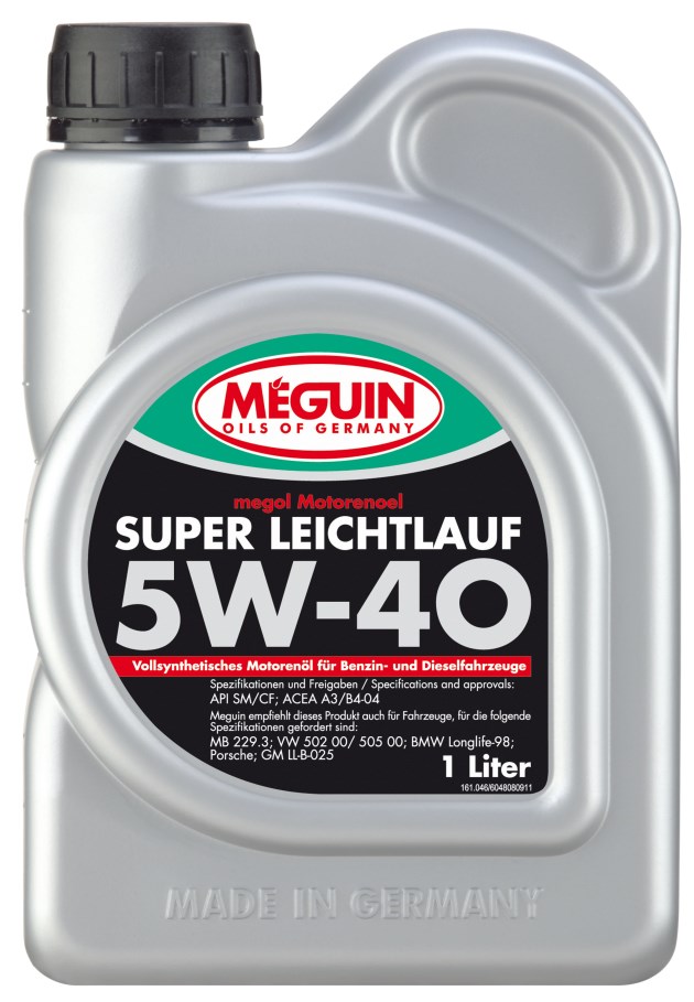 Купить Meguin 4808 Megol Motorenoel Super Leichtlauf 5W-40