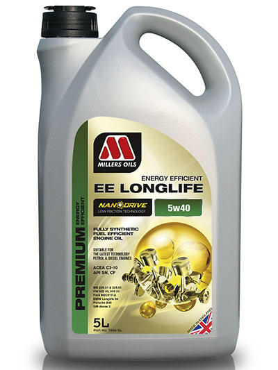 Купить Millers oils 7806GRN EE Longlife 5W40, 5л