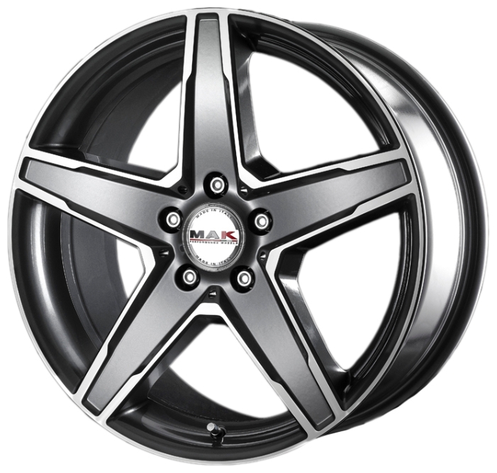 Купить Mak WHS062989 Stern 20/8,5 ET45 Gun metallic - mirror face