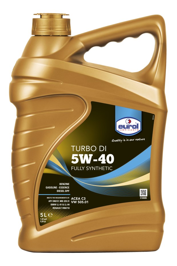 Купить Eurol E1000855L  Turbo DI 5W40 SM/CF, 4л (синт.)