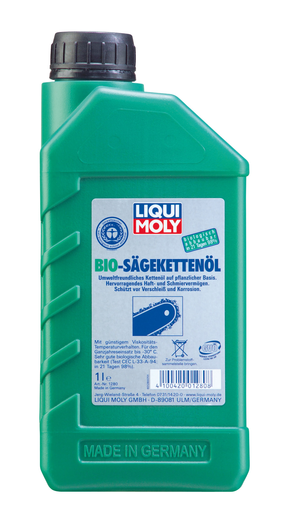 Купить Liqui moly 1280 Трансмиссионное масло для цепей бензопил Sage-Kettenoil SAE