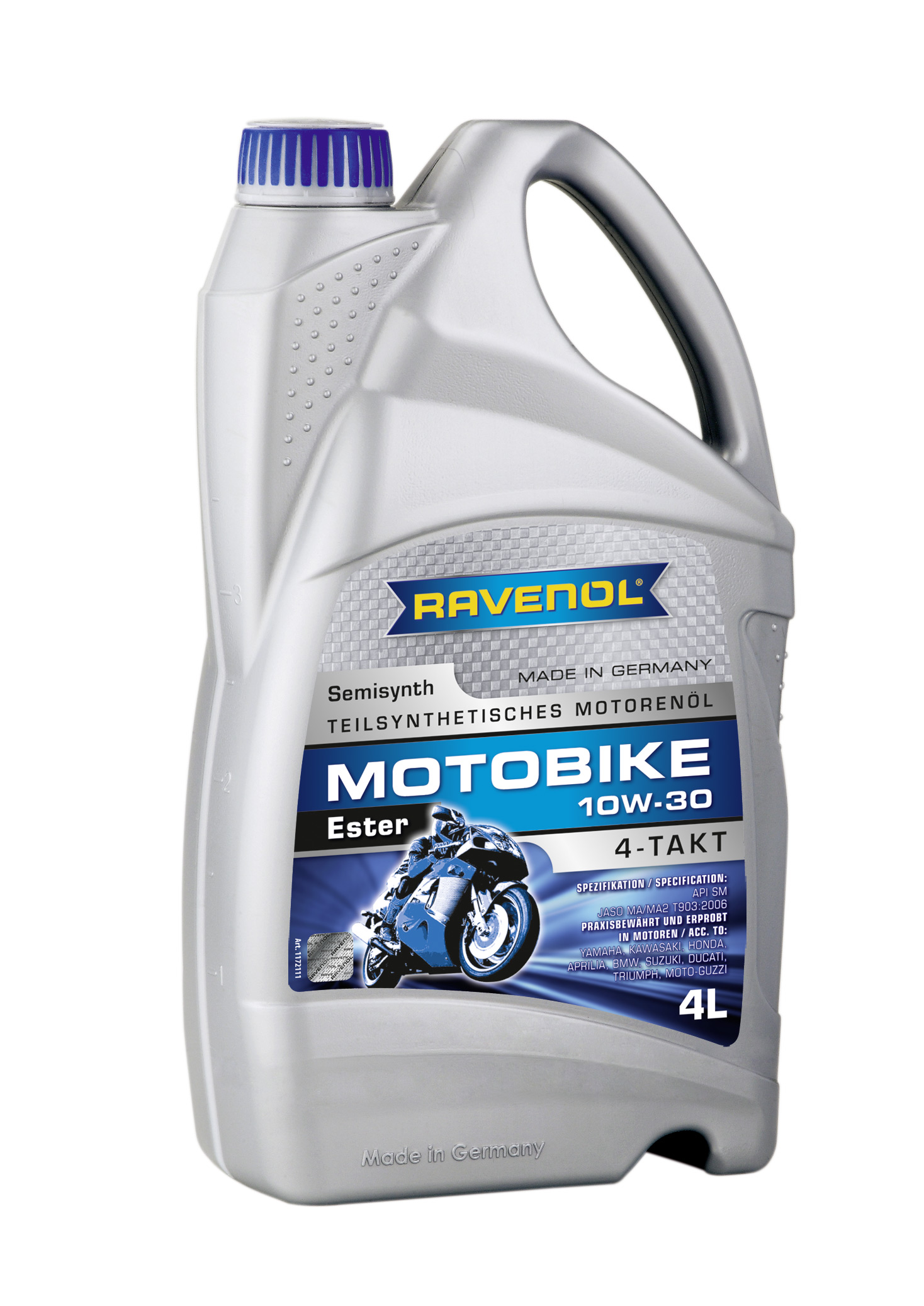 Купить Ravenol 4014835731097 Motobike 4-T Ester 10W-30 (4л) new