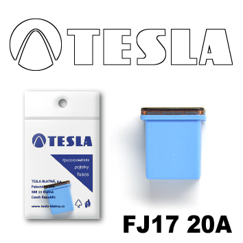 Купить Tesla FJ1720A Предохранитель картриджного типа FJ17 20А