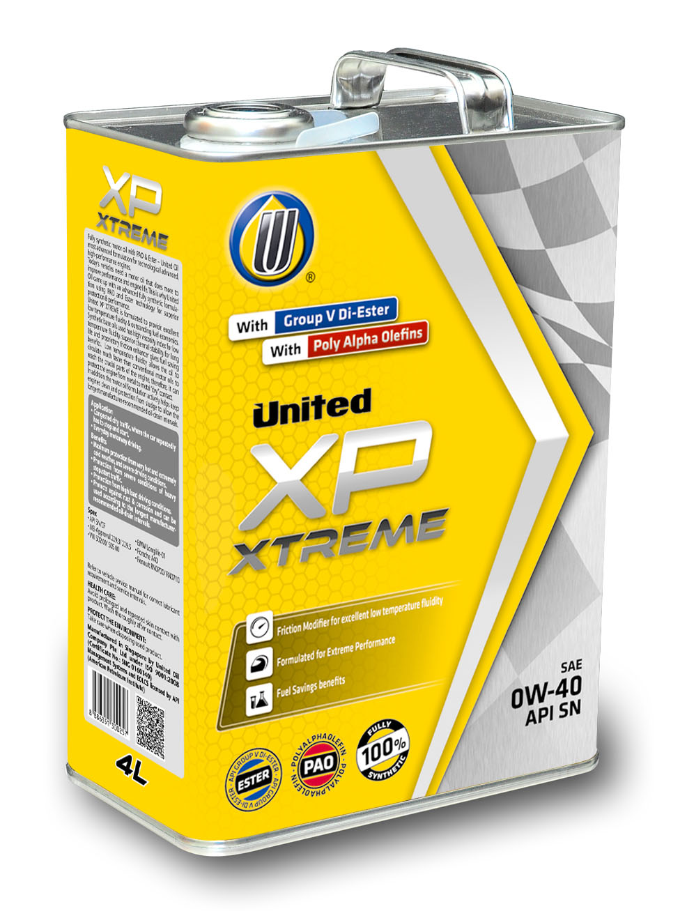 Купить United 8886351371073 XP Xtreme 0W40