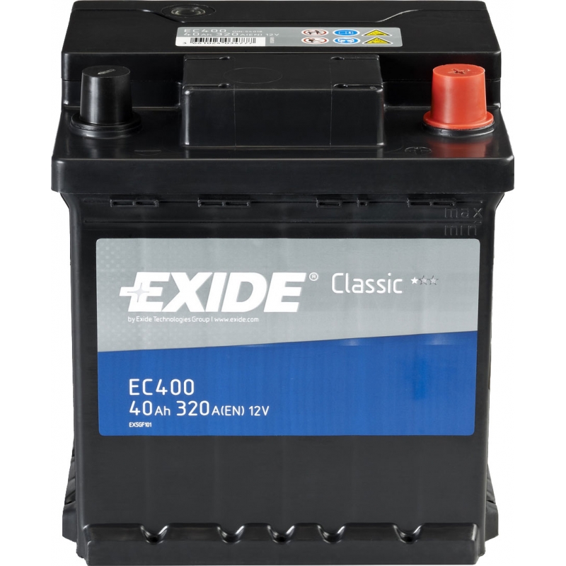 Купить EXIDE EC400 Аккумулятор автомобильный EXIDE EC400 40 Ач