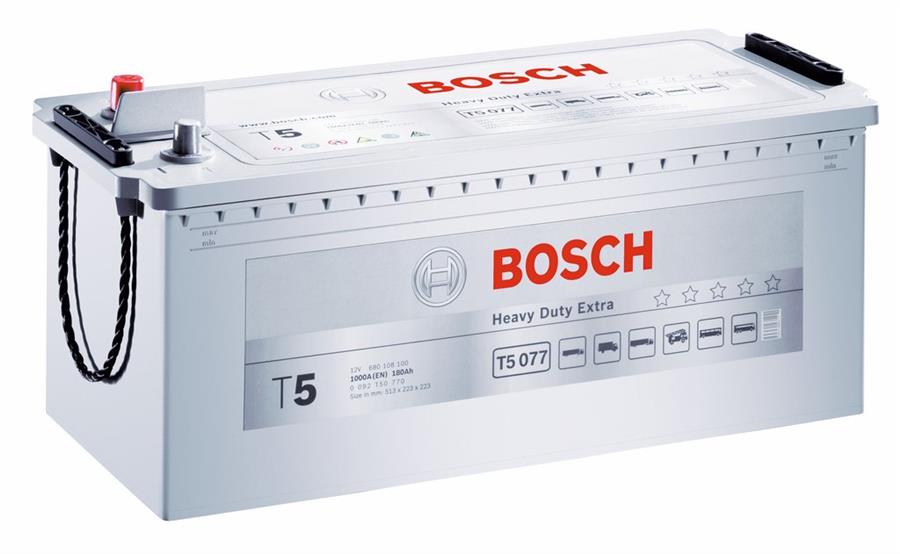 Купить BOSCH 0092T50770 Аккумулятор автомобильный BOSCH T4 0 092 T50 770 180 Ач