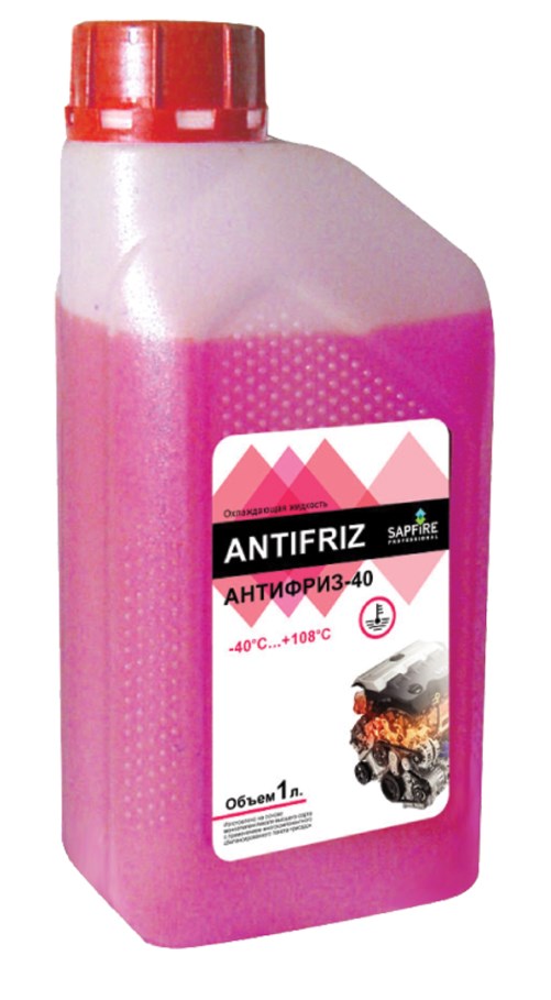 Купить Sapfire professional SEG0111 Антифриз -40C SAPFIRE 1л