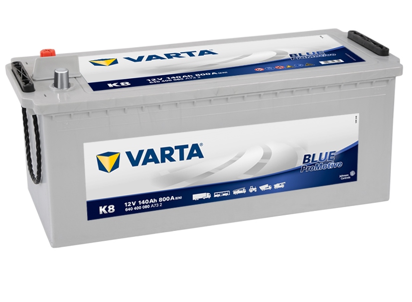 Купить VARTA 640400080 Аккумулятор VARTA 640400080 promotive blue 12v 140ah 800a l b00 35,76kg 513x189x223 мм