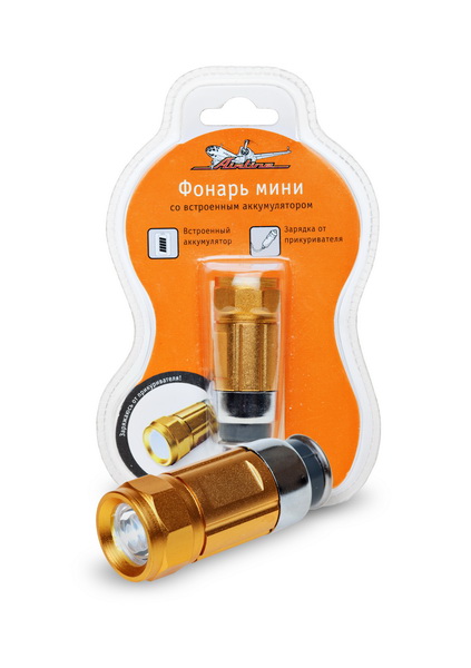 Купить Airline AFL102 Фонарь аккум. мини LEDx1 (с зарядкой от прикуривателя)