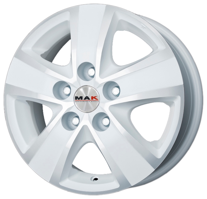 Купить Mak WHS098187 Fuoco 5 16/6,5 ET68 Ice white