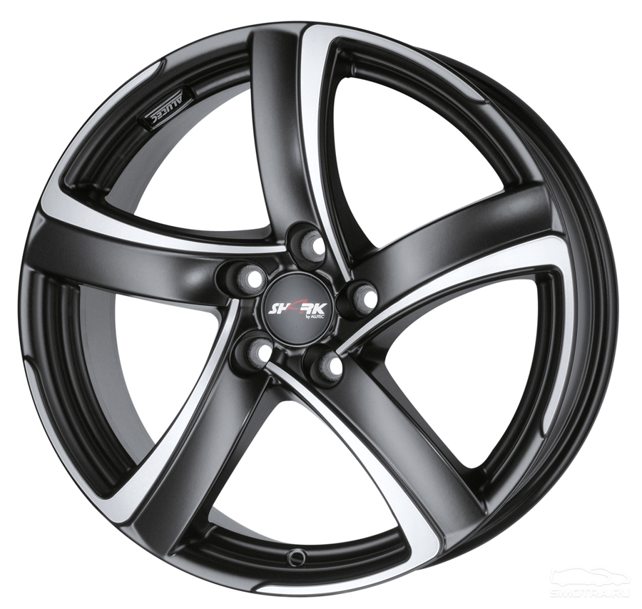 Купить Alutec WHS039708 Shark 17/7,5 ET38 Racing black front polished