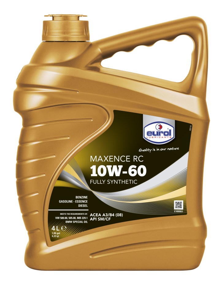 Купить Eurol E1000614L  Maxence RC 10W-60 SM/CF, 4л