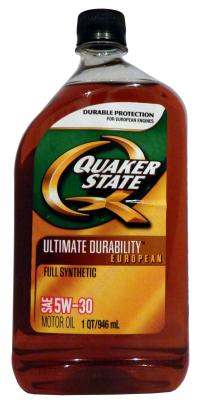 Купить Quaker state 073102040557 Ultimate Durability European Full Synthetic SAE 5W-30 Motor Oil