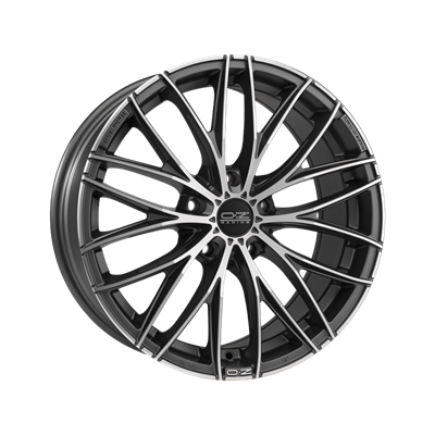 Купить Oz WHS056908 Italia 150 17/8 ET38 Matt dark graphite d.c.