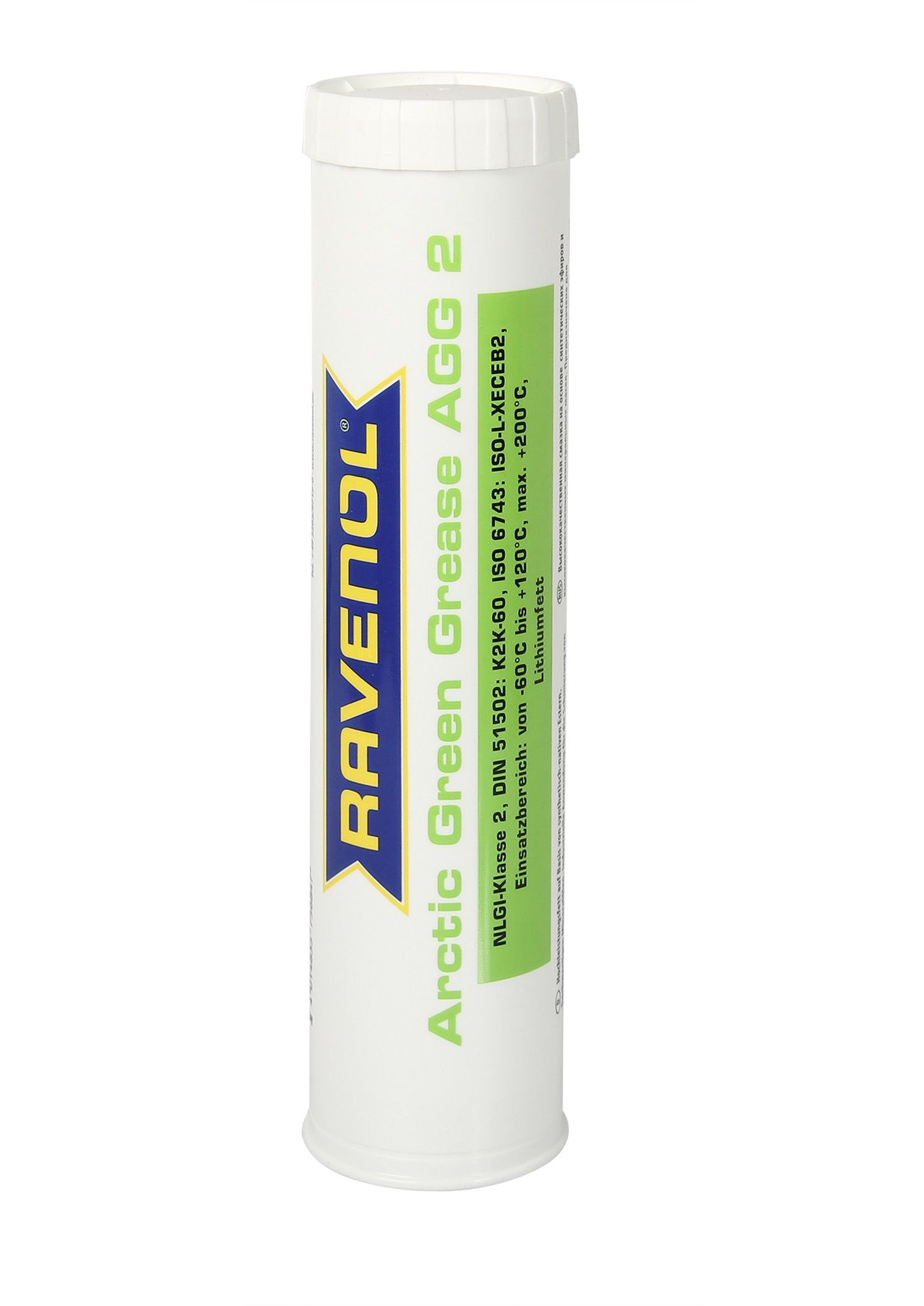 Купить Ravenol 4014835756847 Смазка Arctic Green Grease AGG2 (0,4кг)