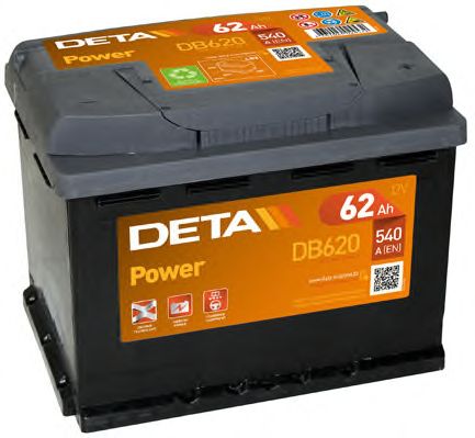 Купить DETA DB620 Аккумулятор автомобильный DETA DB620 62 Ач
