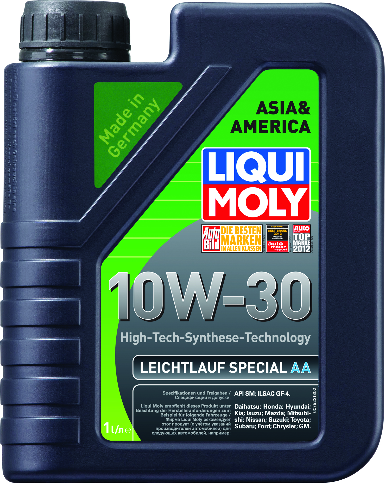 Купить Liqui moly 7523 Leichtlauf Special AA SAE 10W-30