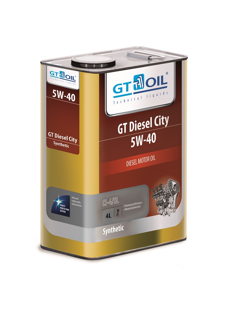 Купить Gt oil 8809059408001 GT Diesel City 4л