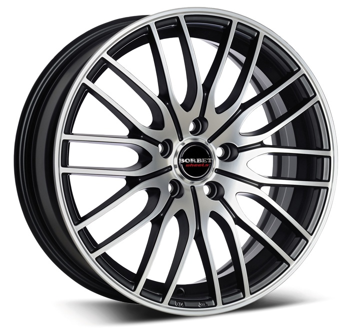 Купить Borbet WHS062248 CW4/5 18/8 ET45 Schwarz poliert matt