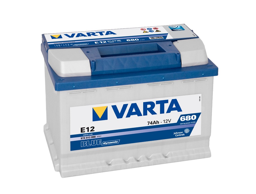 Купить VARTA 5740130683132 Аккумулятор автомобильный  Varta Blue dynamic 5740130683132 74 Ач