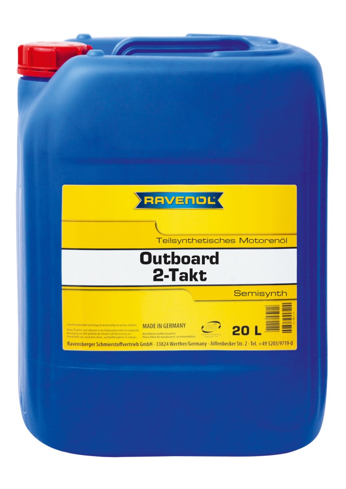 Купить Ravenol 4014835779723 Outboardoel 2T teilsynth., 20л