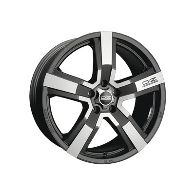 Купить Oz WHS056842 Versilia 20/9,5 ET40 Matt black + diamond cut